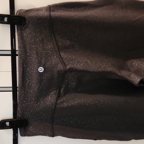 Lululemon Align Jogger 28" Polar Shift Emboss In Black size 6 New No Tag - Picture 10 of 17